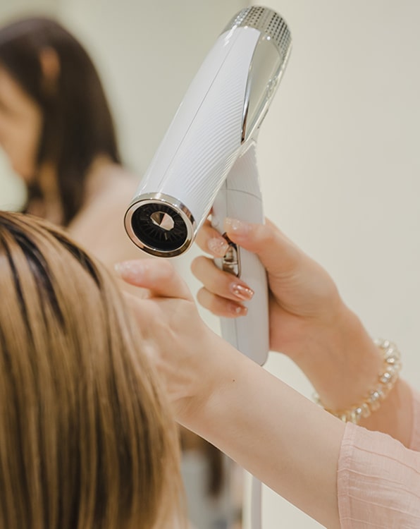 サロンワークの様子